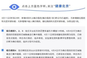 北京新增2例丰台区病例〃丰台新增确诊