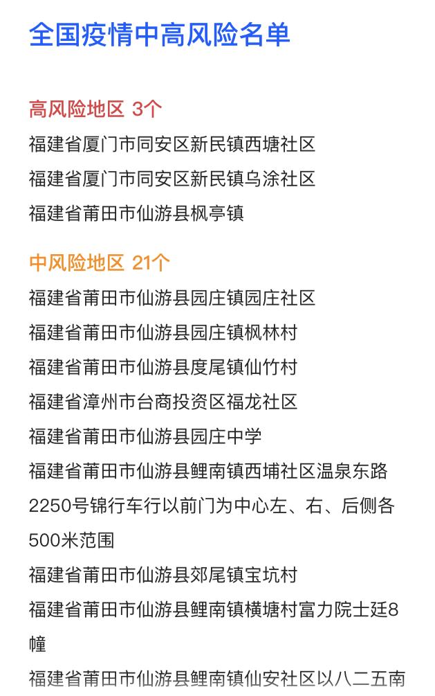 福建疫情更新.福建疫情更新政策-第3张图片